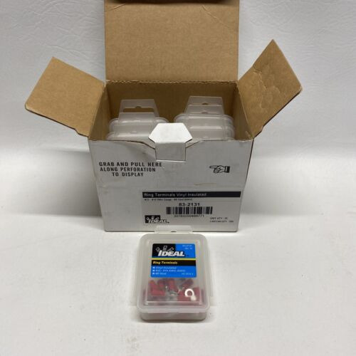 New (box Of 250) Ideal 83-2131 Ring Terminal #22-#16 Wir Oai