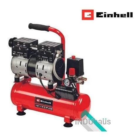 comprar Compresor Portatil Silencioso 6 Ltrs 8 Bar Bomba Sin Aceite