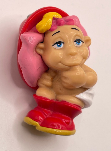 Bebe Bombero Mini Figura Original Kinder Sorpresa 4cm Altura (Usado)