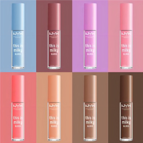 Nyx Professional, This Is Milky Gloss, Brillo De Labios Acabado Brillante Color Milk And Hunny