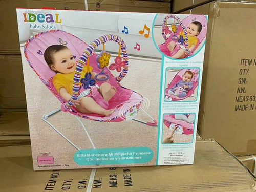 Silla Mecedora Vibradora Musical Fisher Price Como Nueva