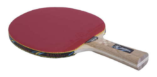Paleta de ping pong Giant Dragon Spirit Energy negra y roja FL (Cóncavo)