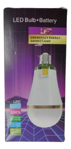 Ampolleta Recargable Inteligente Ampolleta Led 20w Fcl