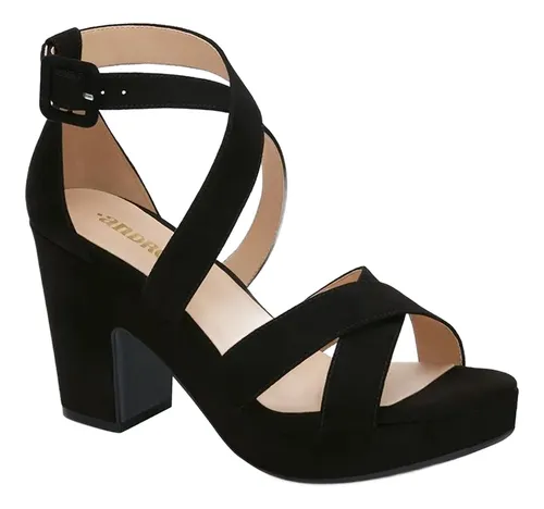 Zapatillas abiertas negras hotsell