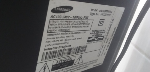 Imagem 2 de 4 de Gabinete E Carcaça Sem Placas Tv Led Samsung 32