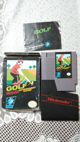 Nintendo Nes Golf Con Caja Y Manual