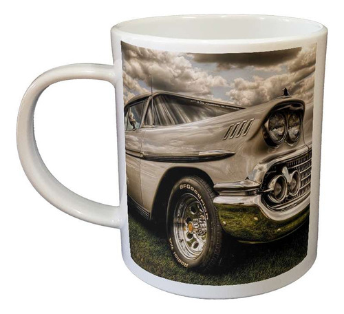 Taza De Plastico Auto Vintage Coche Antiguedad Vehiculo P1