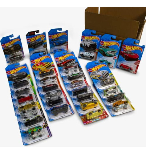 Lote Mixto De 30 Hot Wheels Cars