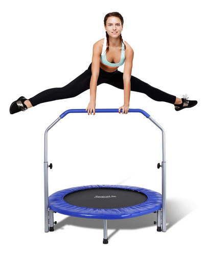 Serenelife Mini Trampolín Plegable Portátil De 40 Pulgada.