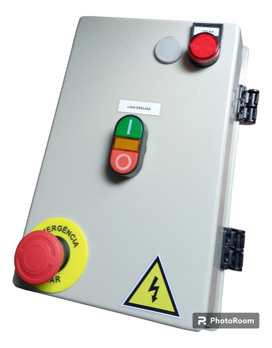 Quadro De Comando Para Motor 1,5cv 220v Trifásico