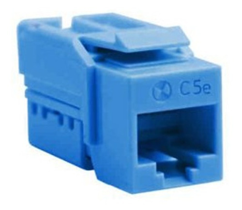 Jack Satra Cat5e Conector Rj45, 22 A 24awg, Azul