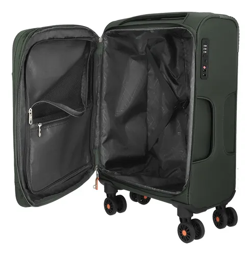 Maleta De Cabina Saxoline Vortex Verde