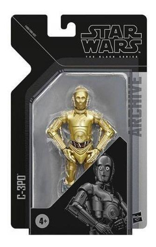 Figura De Acción Hasbro Star Wars Black Series Archive C 3po