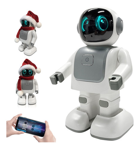 Altavoz Robot Bailarín Portátil Con Bluetooth Para Niños