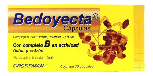 Bedoyecta Grossman 30 Capsulas 1 Caja