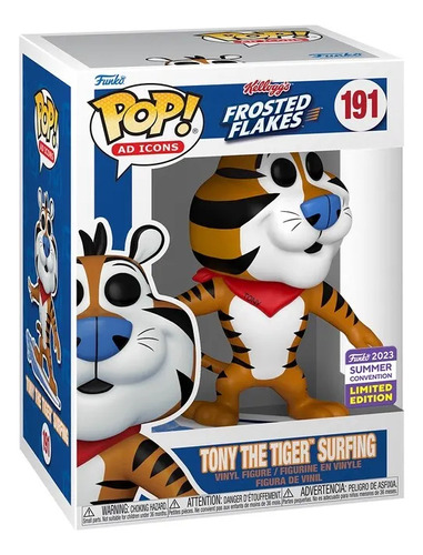 Funko Pop! Tigre Tonny Surfeando 191