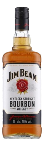 Jim Beam Kentucky Straight Bourbon 1l - mL a $159