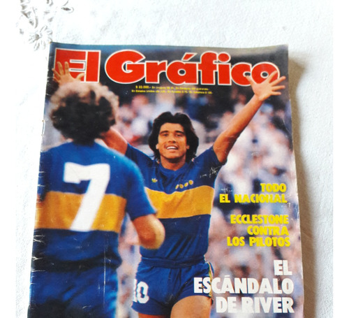 El Grafico Nº 3254 - 16/2/1982 Boca - Trobbiani Sanchez 