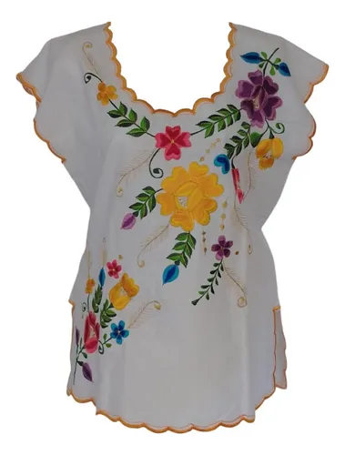 Huipil blusa yucateca new arrivals