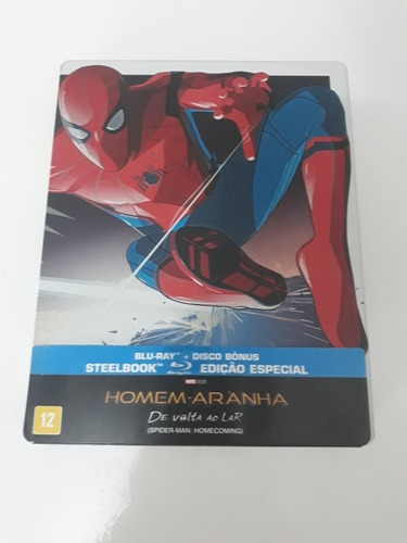 Blu-ray Steelbook Homem-aranha