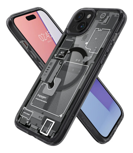 Capa Original Spigen Zero One (magfit) Para iPhone 15 Plus