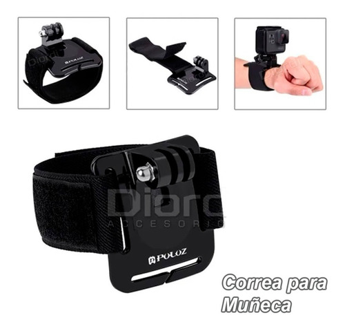 Imagen 10 de 10 de Gopro Puluz Kit 53 Accesorios Cámara Acción Gopro 9/8/7