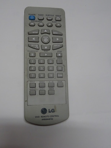 Control LG Dvd Akb30648702 Original Dp171 Dp271b