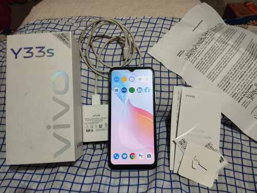 Celular Vivo Y33s, Dual Sim, Perfecto Estado 9/10