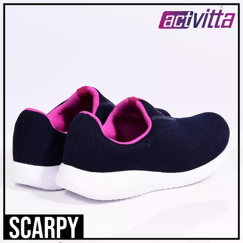 Zapatilla Mujer Actvitta Deportiva Fit Sin Cordones Scarpy