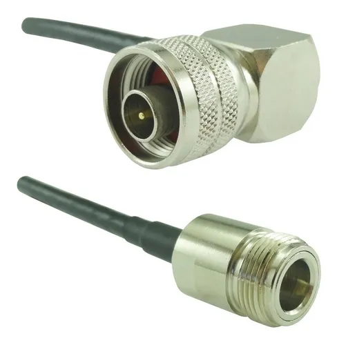 comprar Cabo Pigtail 1 Metro Rg-58 N Fêmea X N Macho Angular 90°