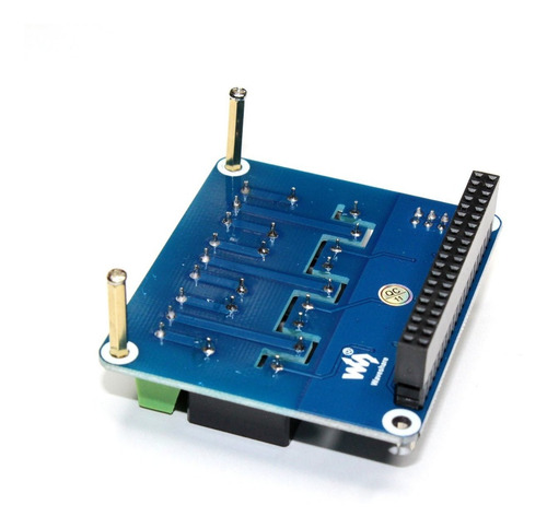 Shield Relay De 3 Canales Para Raspberry Pi 3