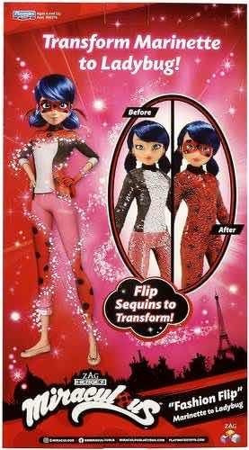 Ladybug Miraculous Marinette Y Ladybug 2 En 1 Cambia De Look
