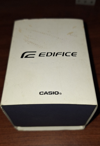 Reloj Casio Edifice Efr-505d-1avef Analógico/ Conversable Plateado Plateado Negro (Usado)