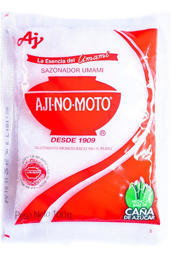 Pack X4 Ajinomoto Sobre 100 Gr.