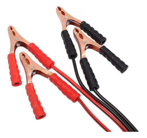 Cable Puente Bateria C/pinzas Para Autos