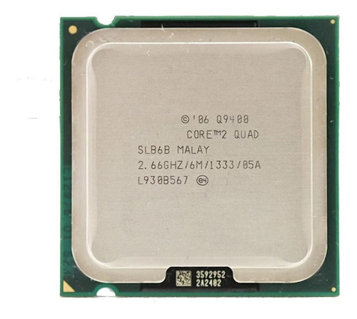 Procesador Intel Core 2 Quad Q9400 4 Cores Y  2.6ghz Lga775