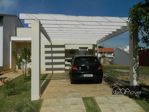 Casa Com 3 Dormitórios À Venda, 110 M² Por R$ 580.000,00 - Condomínio Aldeia De España - Itu/sp - Ca0215