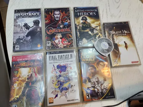 Jogos Psp / Lote 7 Jogos