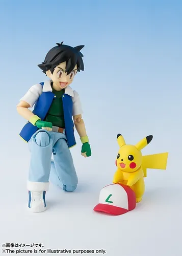 Pokemon Ash Ketchum Satoshi S.h. Figuarts ( Original) Bandai