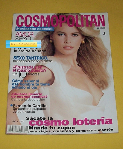 Claudia Schiffer Fernando Carrillo Revista Cosmopolitan 1996
