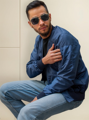 Chamarra Tipo Bomber