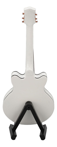 Réplica De Guitarra En Miniatura, Funda De Madera, Hueca, Co