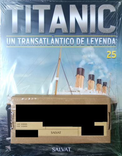 Construye Titanic Número 25 Escala 1:200