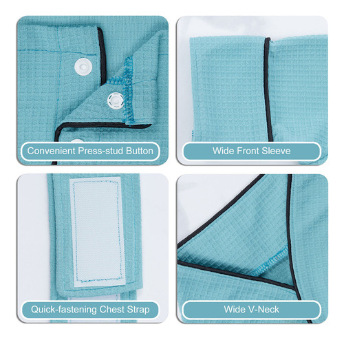 Toalla De Baño Para Perros, Pijama, Batas De Secado De Spa P