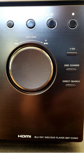Imagen 6 de 8 de Sony Bdp-cx960 Megachanger 400 Discos Blu-ray/dvd (fotos)