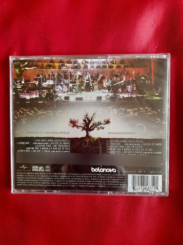 Belanova Cd/dvd Canciones Para La Luna/sinfonico En Vivo/new (Usado)