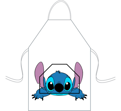 Delantal Cocina Mediano Para Niños Mini Chef Personalizado Stich 17 Personalizado