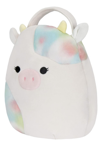 Squishmallows Candess Cow Treat Pail Original De 12 Pulgadas