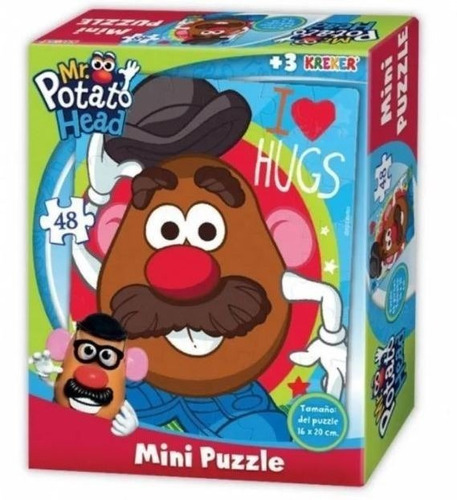 Mini Rompecabeza Puzzle Sr Cara De Papa X 48 Pzs Kreker