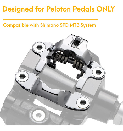 Toe Cages & Spd Adapters Venzo Bike Bicycle For Peloton